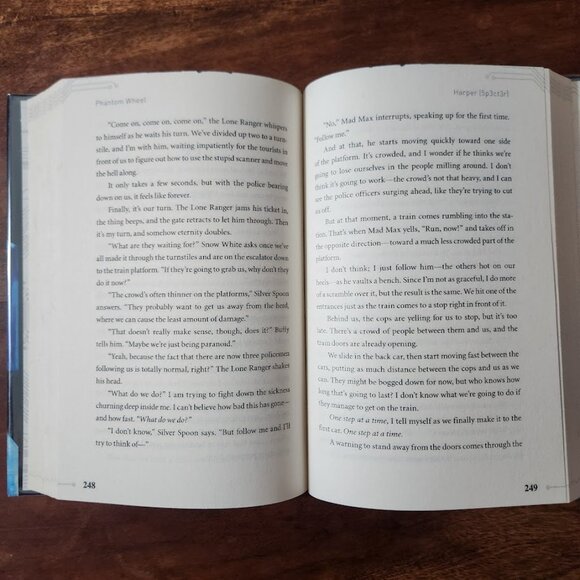 Phantom Wheel By Tracy Deebs Hardcover Book Chapter Books Young Adult Literature - Picture 4 of 16